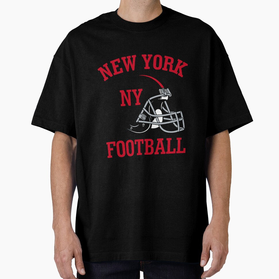 New York Football T-Shirt for Men and Women by AllStarMerch