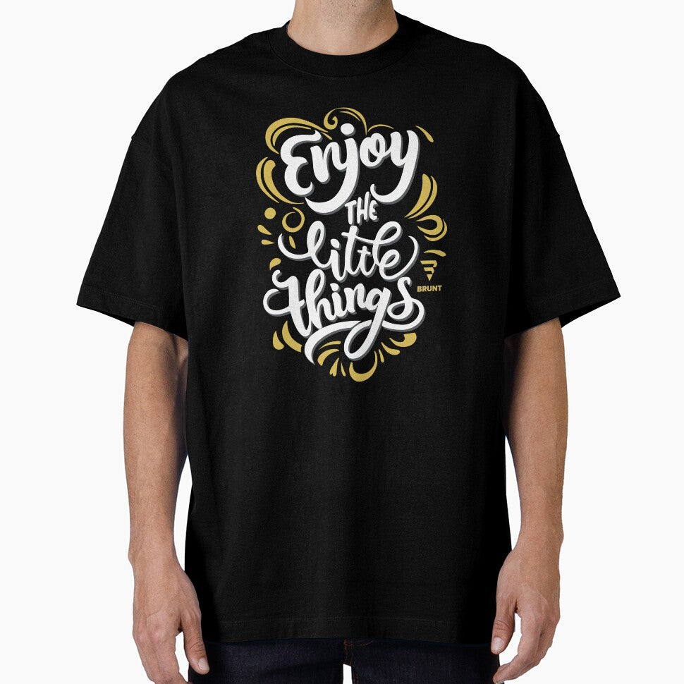 Enjoy the Little Things. Creative typography by BRUNTadventures