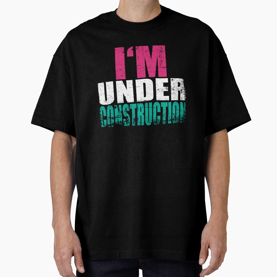 I'm Under Construction Fitness Gym Bodybuilding by Wildchagapicker