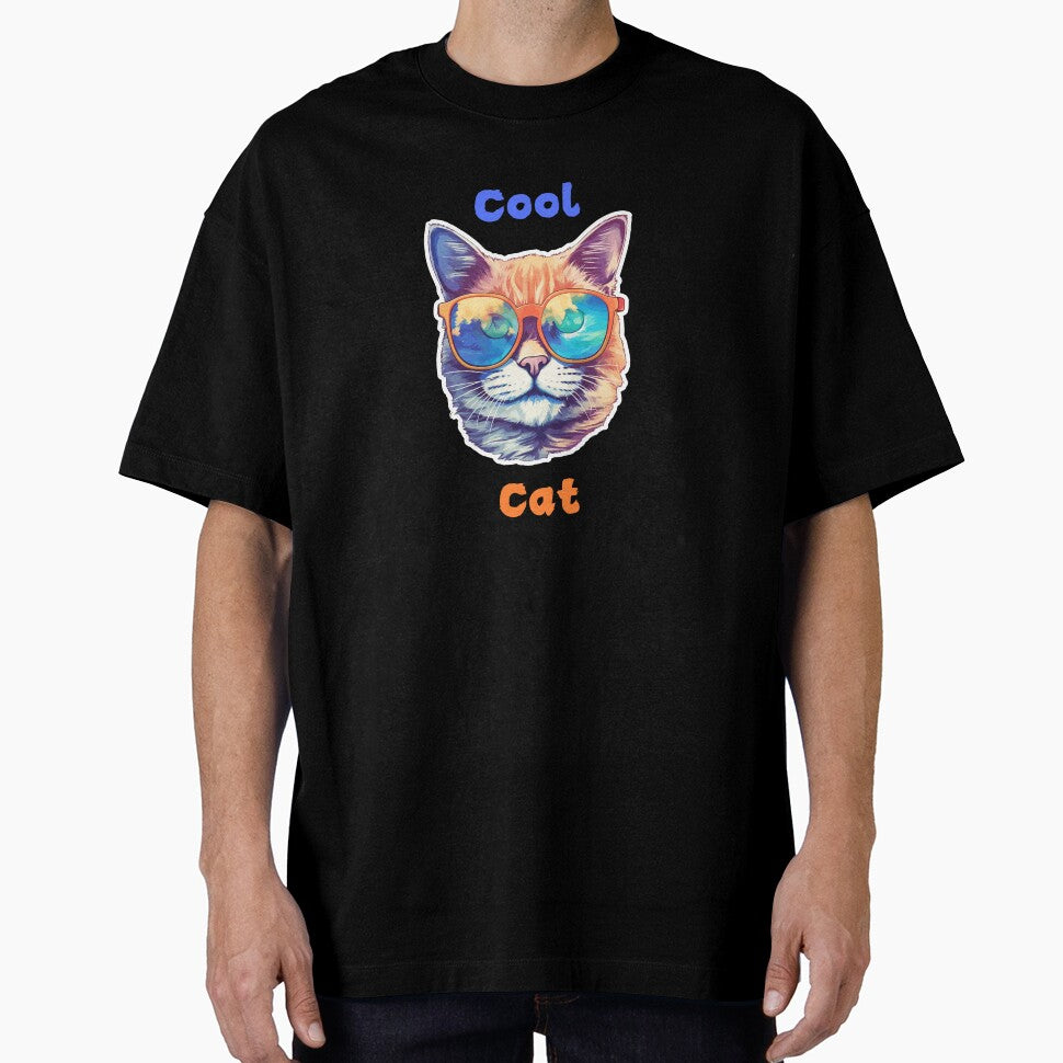 Cool cat with glasses by Purrs & Snuggles Designs