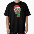 Funny Christmas Dog Xmas Santa  Pug Holiday Gift by haselshirt