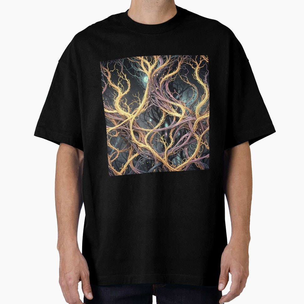 Intertwining Lines by HebaRK Studio