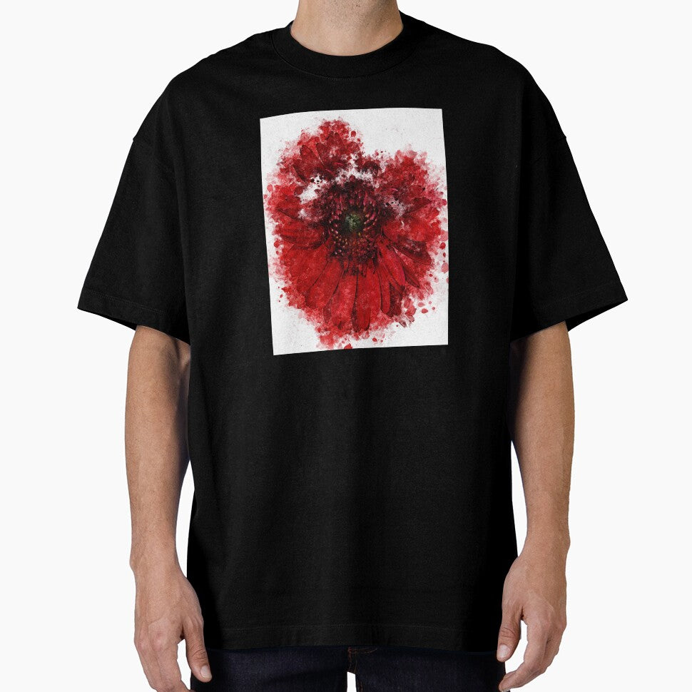 Red Gerbera Abstract color by artdragongift 15