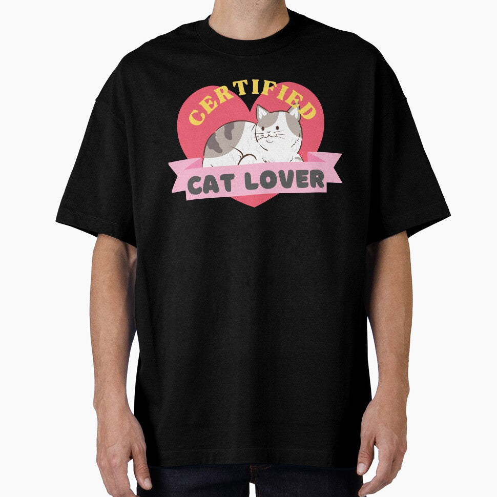 Certified Cat Lover with a Cute Cat by quinellie