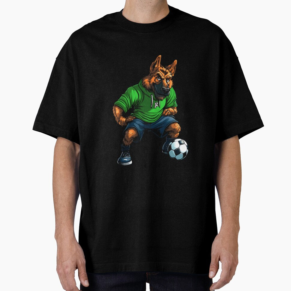 German Shepherd footballer by Soulskier