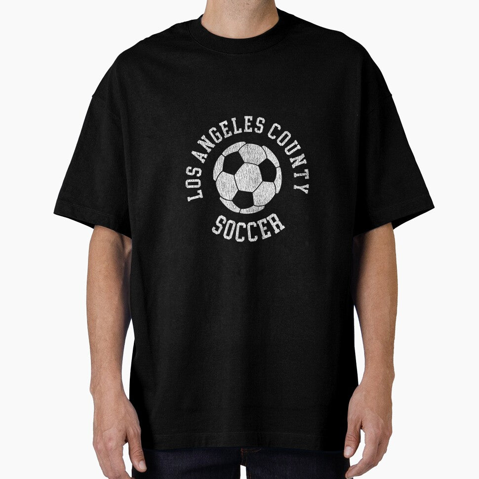 Los Angeles County Soccer Retro Distressed 90's Vintage Premium by MollyLYork