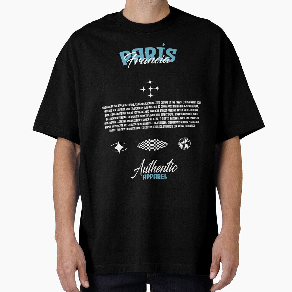 Paris France Streetwear by NF Designs Studio DTF