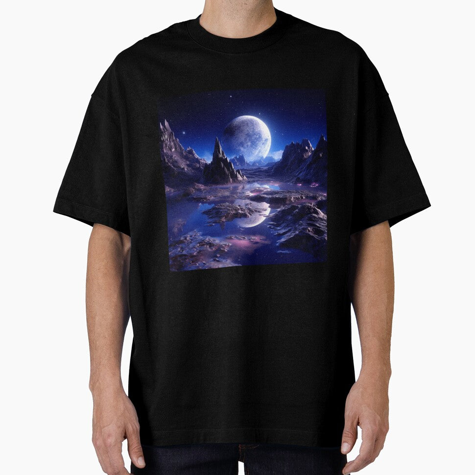 Fantasy Landscape - Full Moon Rising by Fantasy Masterpiece