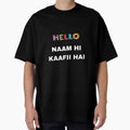 Naam Hi Kaafi Hai – Minimal Attitude Hindi T-Shirt | Premium Cotton by Easy Buy Store By Sanjay