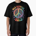 Old Hippies Rule Hippie Hippy Gift by HesterFoley