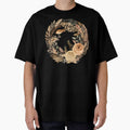 Boho Inspired Floral Print T-Shirt by iDezine GD
