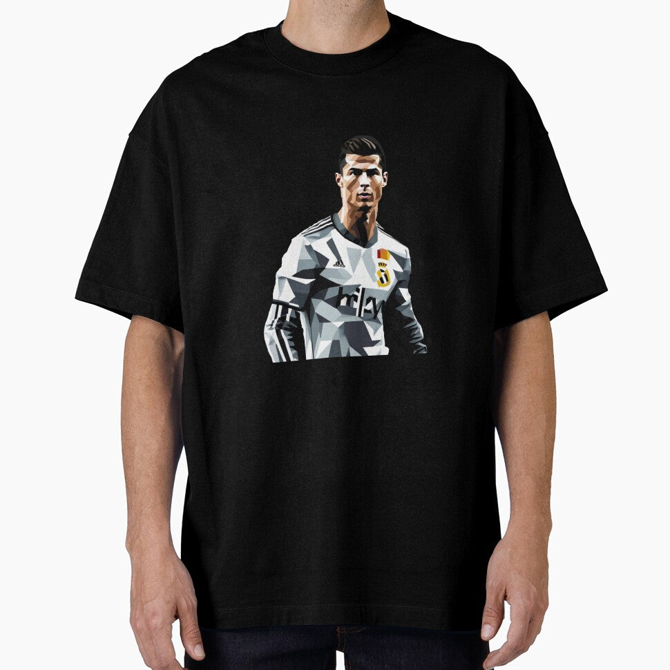 Cristiano Ronaldo CR7 Pixel Artwork Sticker Gift by The-GOAT-Store