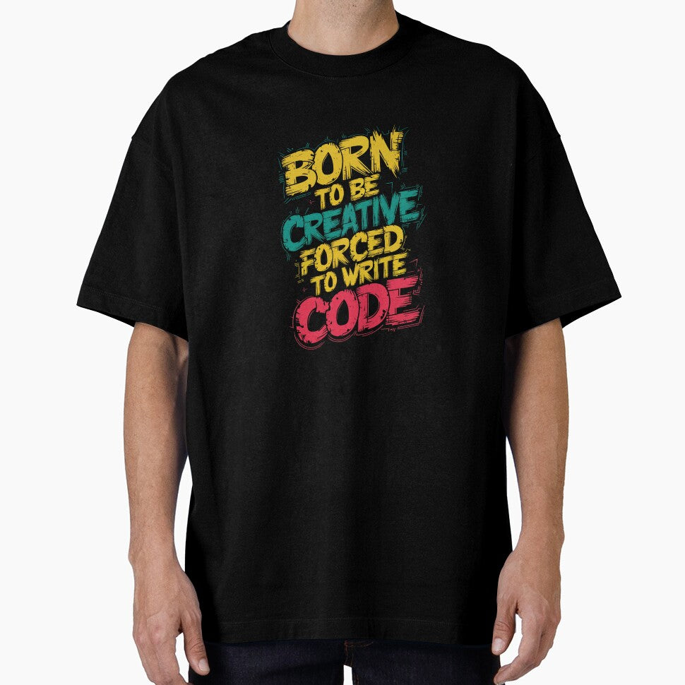 Born to be creative forced to write code by Mateusz Majcherek