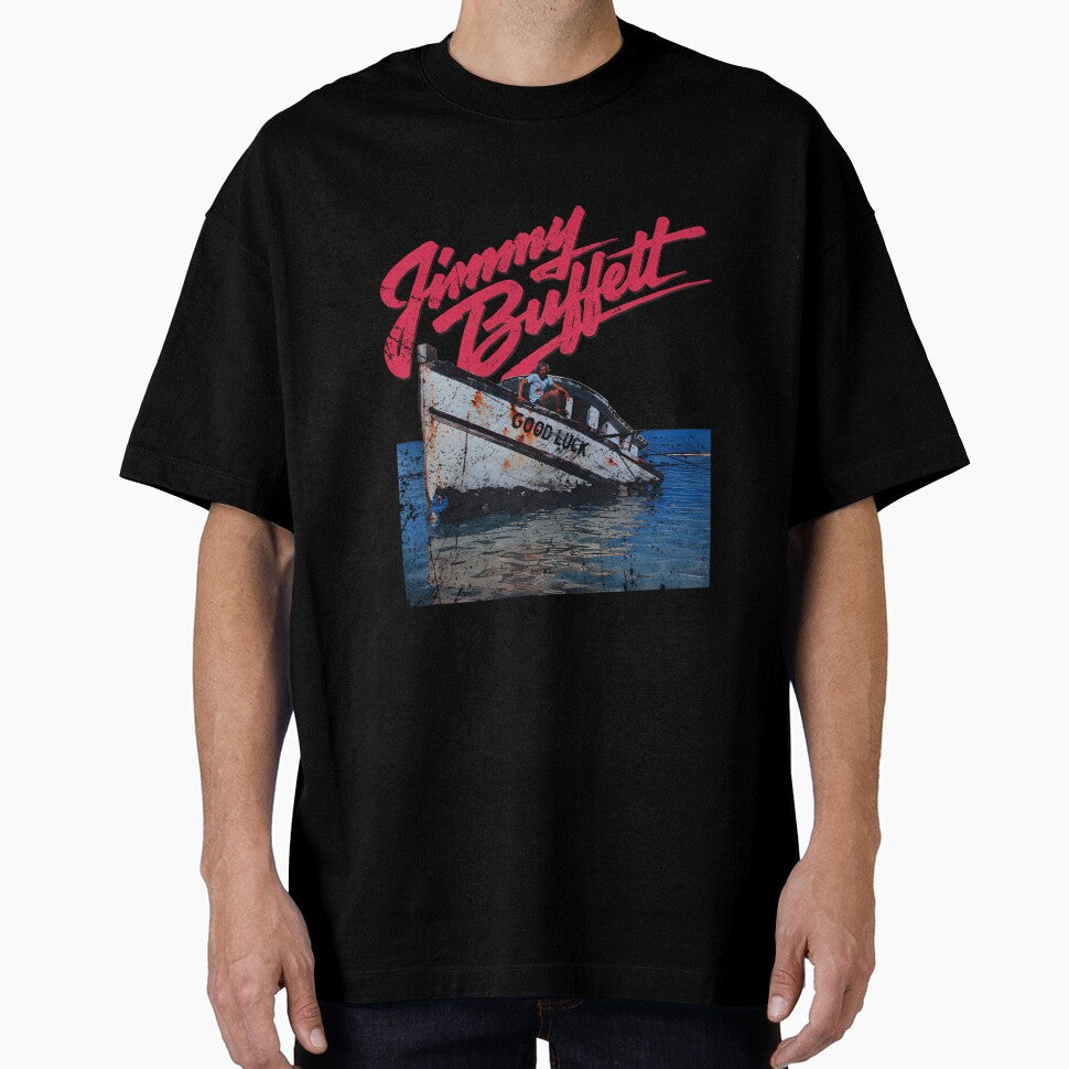 Jimmy Buffett On Boat Vintage by JonathanPowel