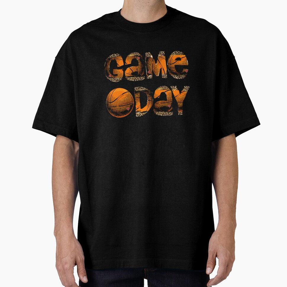 Game Day Basketball Sublimation, Basketball Leopard Letter Png, Basketball Png, Basketball Game Day, Basketball Png, Basketball Leopard Png by Peerda