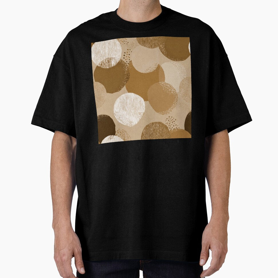Boho Earth Tones, Taupe, And Sand Hues Abstract by DEC02