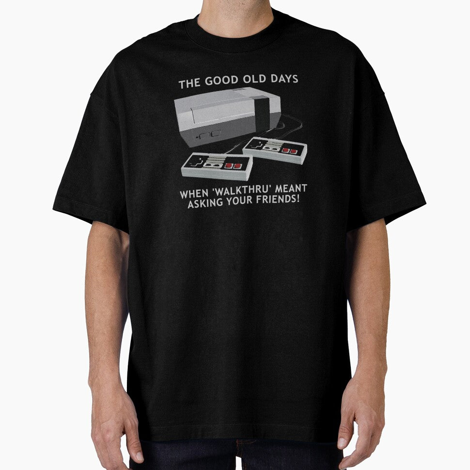Retro gaming "The Good Old Days When 'Walkthru" Meant Asking Your Friends!" by JDMTees