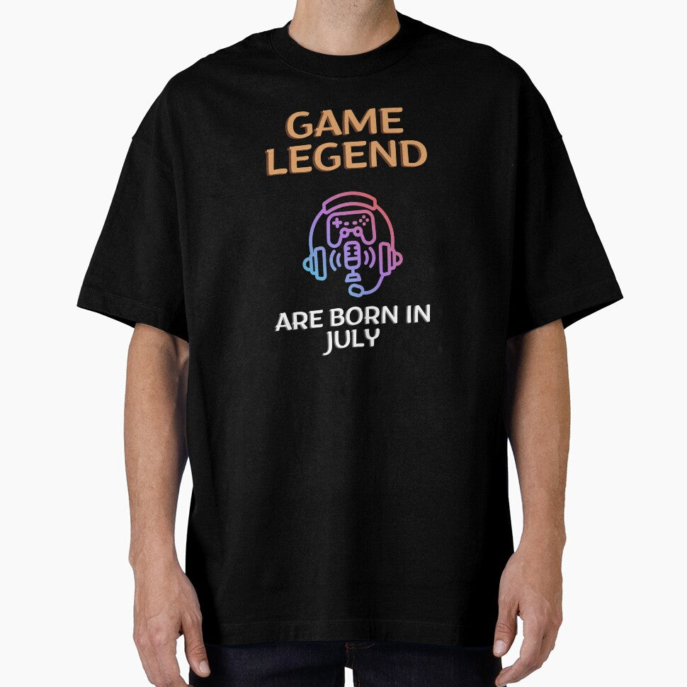 Game legend - Born in July - BW by Nemesiscrowd