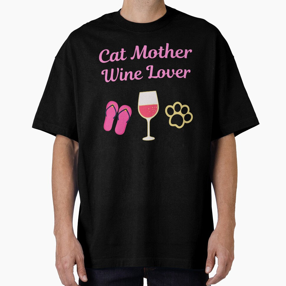 Cat Mother Wine Lover by SunfullyYours