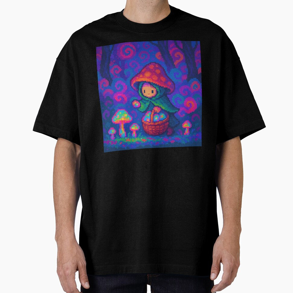 Mushroom Forager by PixCthulhu