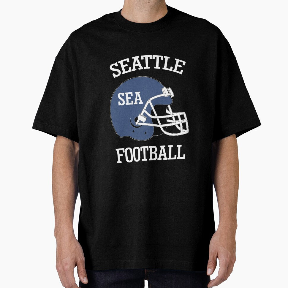Seattle Football T-Shirt for Men and Women by AllStarMerch