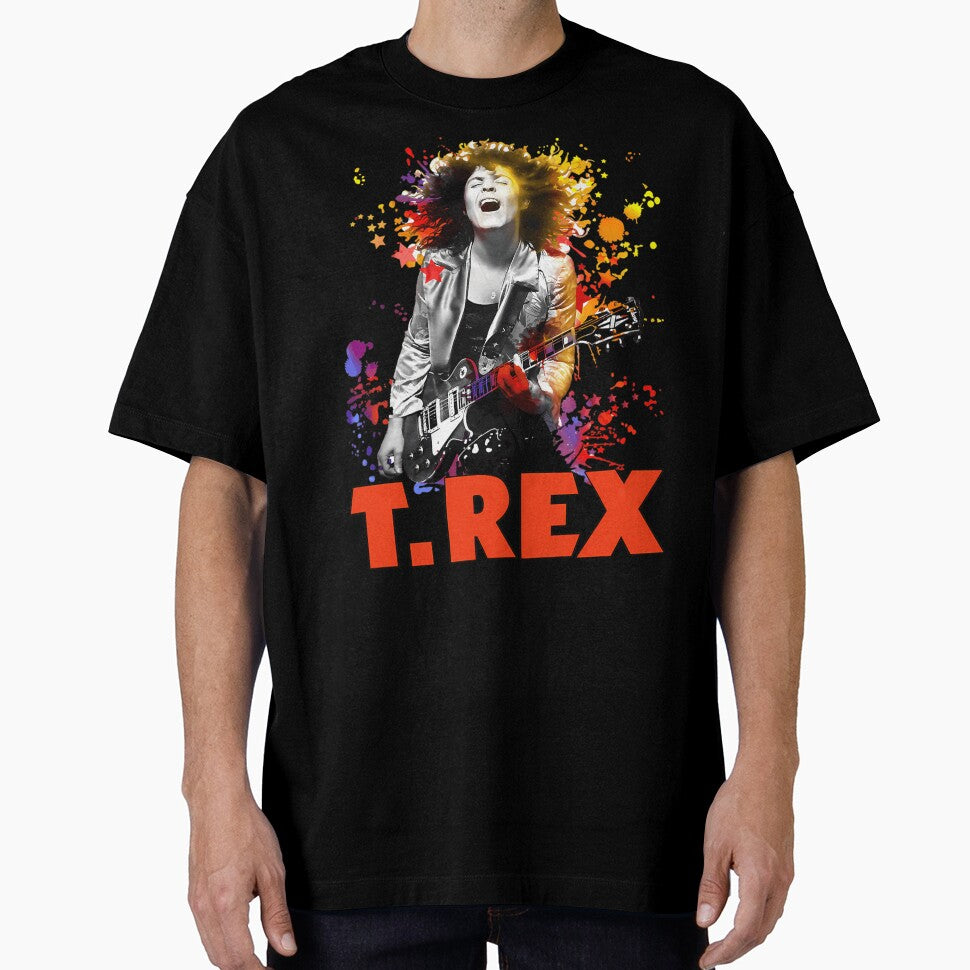 T Rex Rock Band Marc Bolan Retro Cool by AbdoOo86