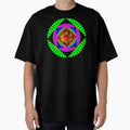 Contrast whimsical  Dandelion flower graphic creation by Iritof by iritof