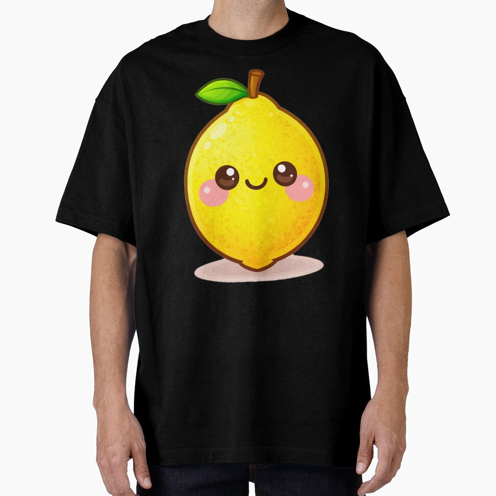 Cute Lemon Kawaii Food Character by ImagenFusionP