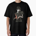 Goth Girl Dancing Geometric Abstract Art Cut Out by taiche