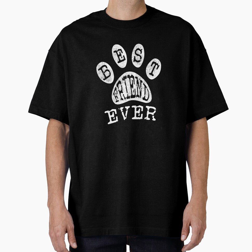 Best Friend Ever Dog Lover Paw Gift by T-minus