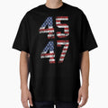 Trump 2024 Vintage T-Shirt - Classic Fit, Crew Neck, Black Adult by FunnyHumorTees