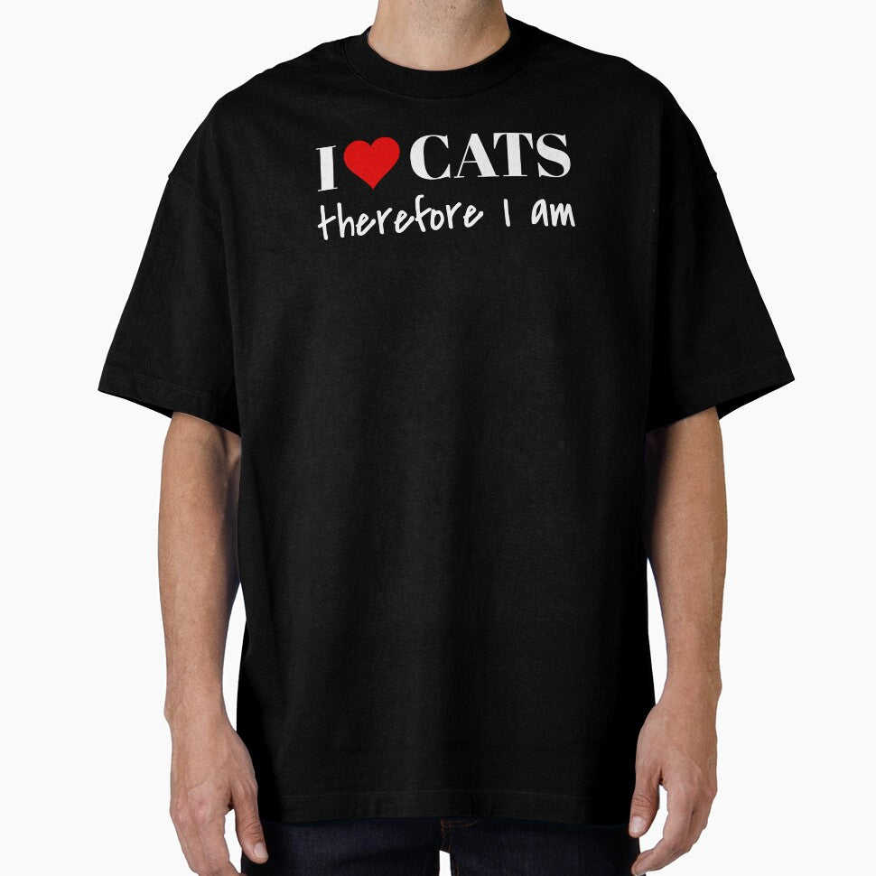 I Love Cats Therefore I am by carpetunicam