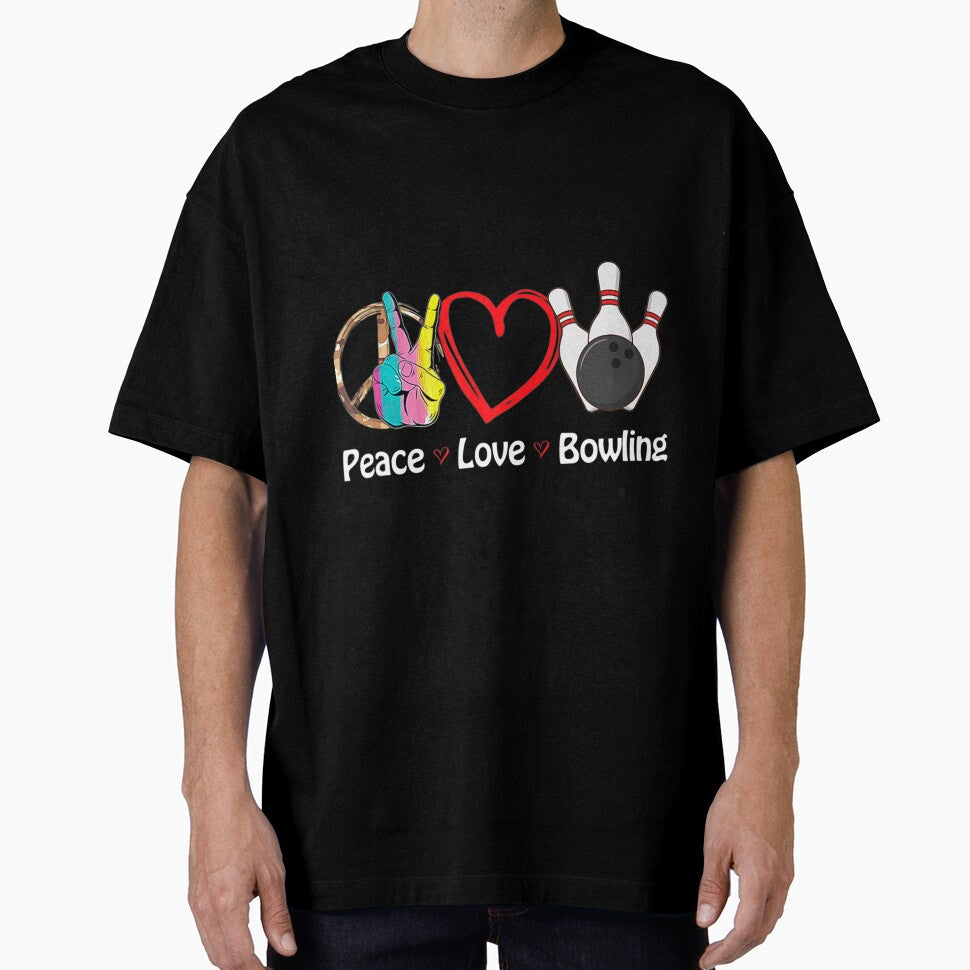 Peace Love Bowling Sublimation by zmkxhivubd53