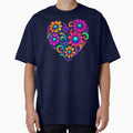 Colorful Heart - Boho Flowers by Gradasdaughter