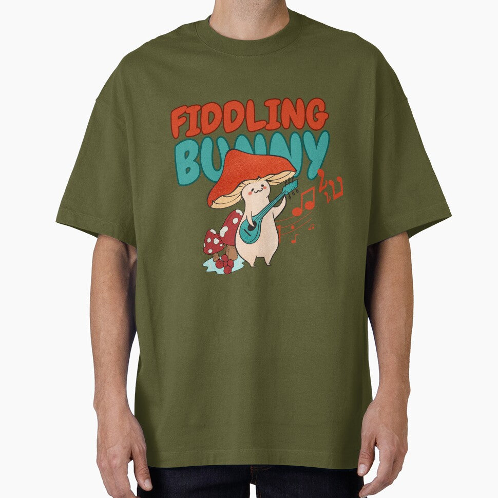FIDDLING BUNNY by Sparkly-Station