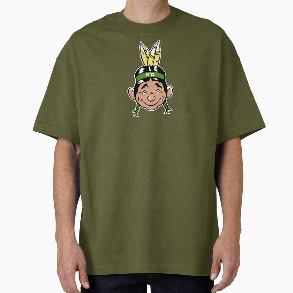 ND Sioux Retro Mascot by JohnnyMacK