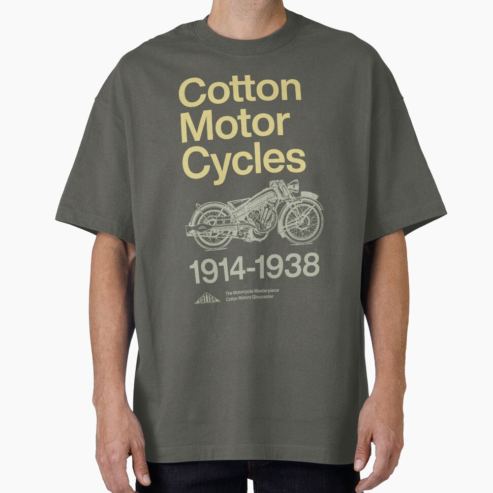Cotton Motorcycles Gloucester 1914 - Helvetica by IronFlyers