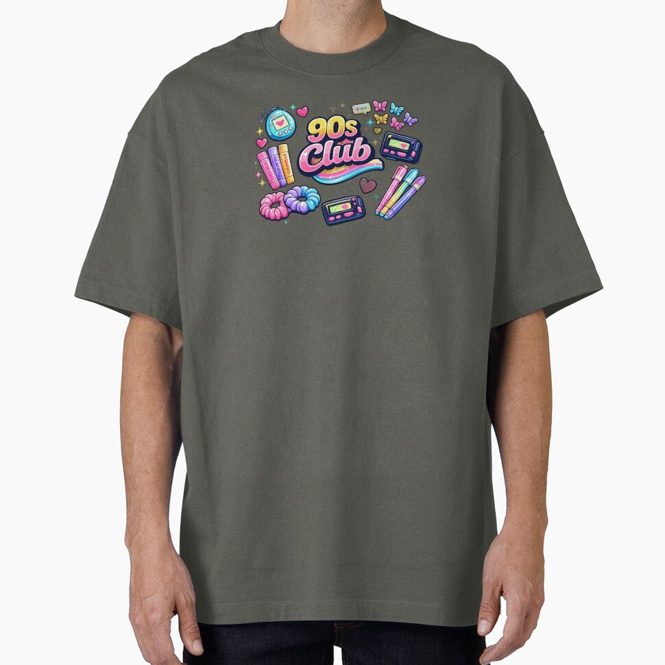90s Club Shirt – Retro 1990s Nostalgia Tee | Vintage Throwback Aesthetic for 90s Kids by MEMORY-LN-Tees
