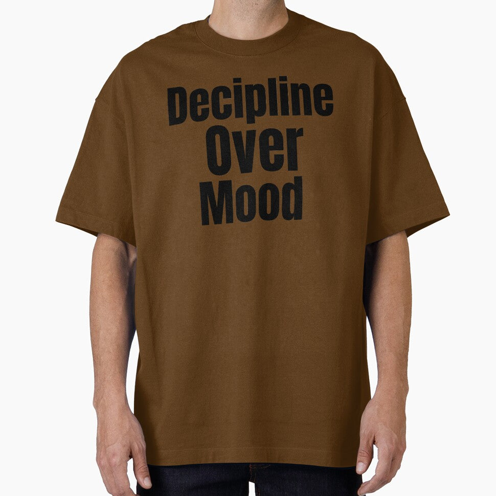 Discipline Over Mood Motivational Aesthetic Quote Design by PrataeAesthetics