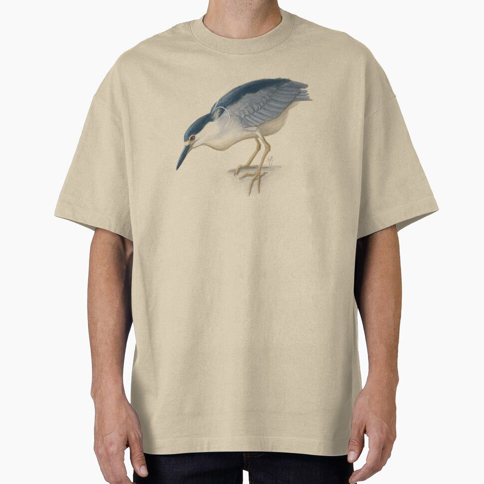 Black-crowned Night Heron by Wildlife Art by Holly