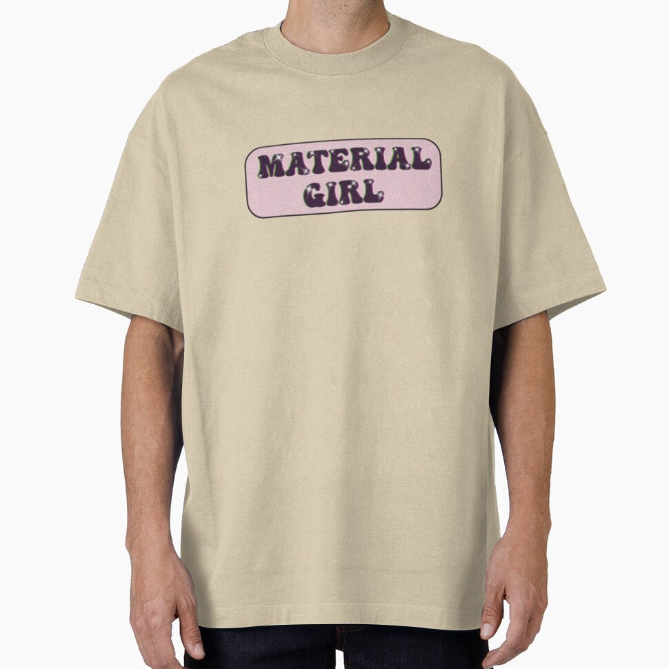 Material Girl (MATERIAL GWORLL) 3D Y2K logo by EviBrevi