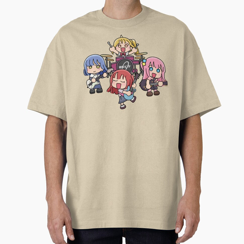 Bocchi The Rock Chibi Art by T-TEES Clothing