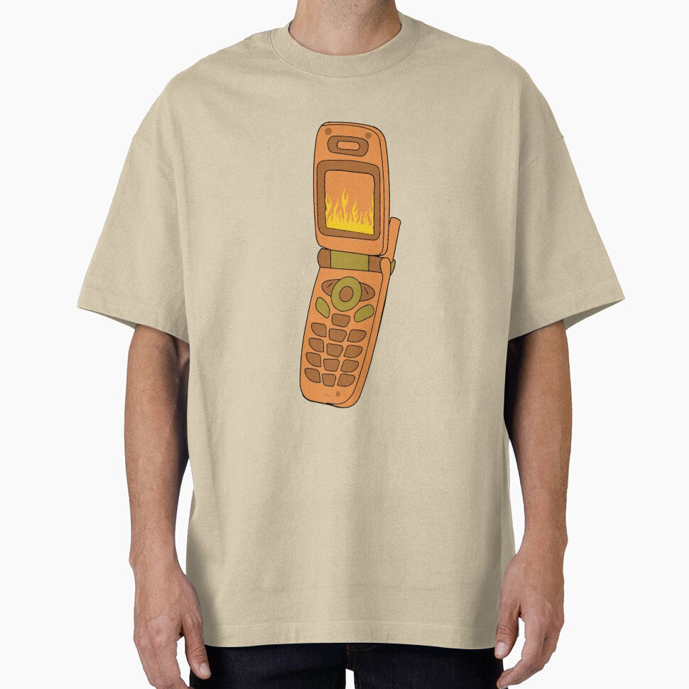 Y2k purple flame flip phone design by azzeddine  ⭐⭐⭐⭐⭐
