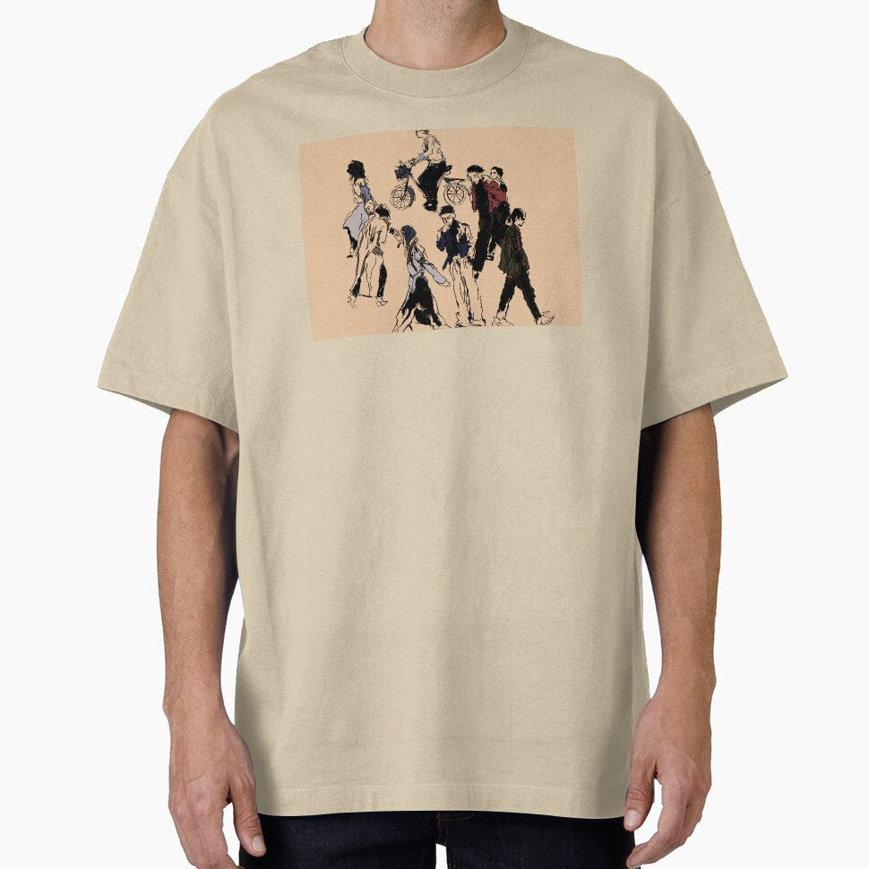 Street fashion crowd (street style) by Khruvenaroh