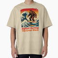 Bigfoot Surfing The Great Wave. #2 by EunsooLee