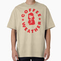 Coffee Weather Coffee Lover Girl Cute Retro Fall Autumn by faridman