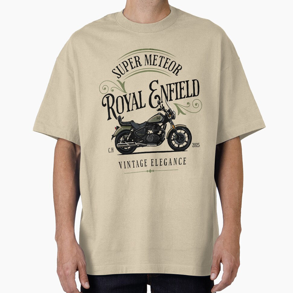 vintage elegance ROYAL ENFIELD SUPER METEOR 650 by monsalve-autos