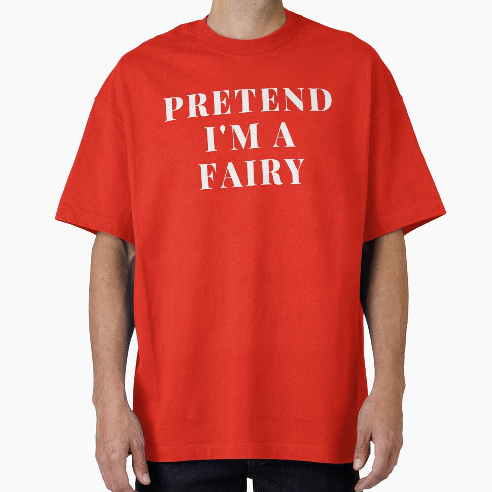 Pretend I'm A Fairy I Love Fairy Fairy Art Print Fashion Creative Logo Fairy Design Fairy Lover Gift by TeesByDesign