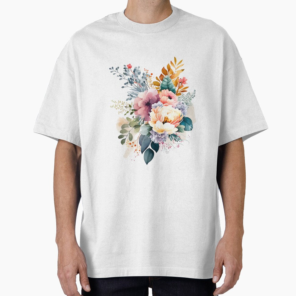 Soft Watercolor Flower Bunch by ImaginePrintsHQ