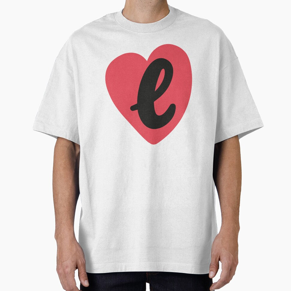 Valentine's Day Initial Shirt Svg, Heart SVG Png, Valentine PNG,Red Heart SVG,Custom Name Svg,Digital File for Sublimation Letter L by infinitylandd